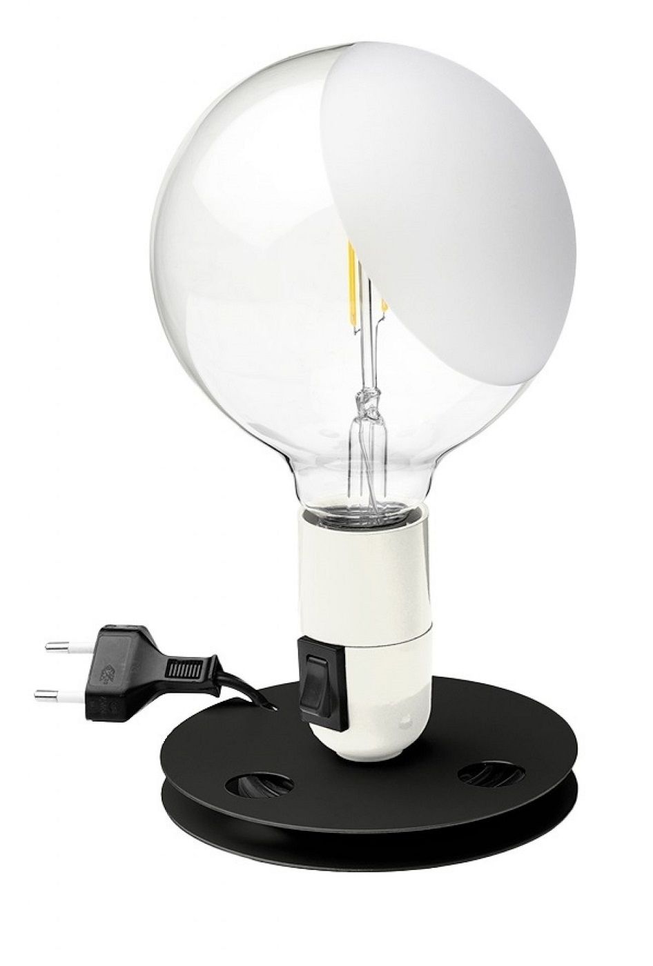 Lampadina LED Tischleuchte WEISS Flos EINZELSTÜCK